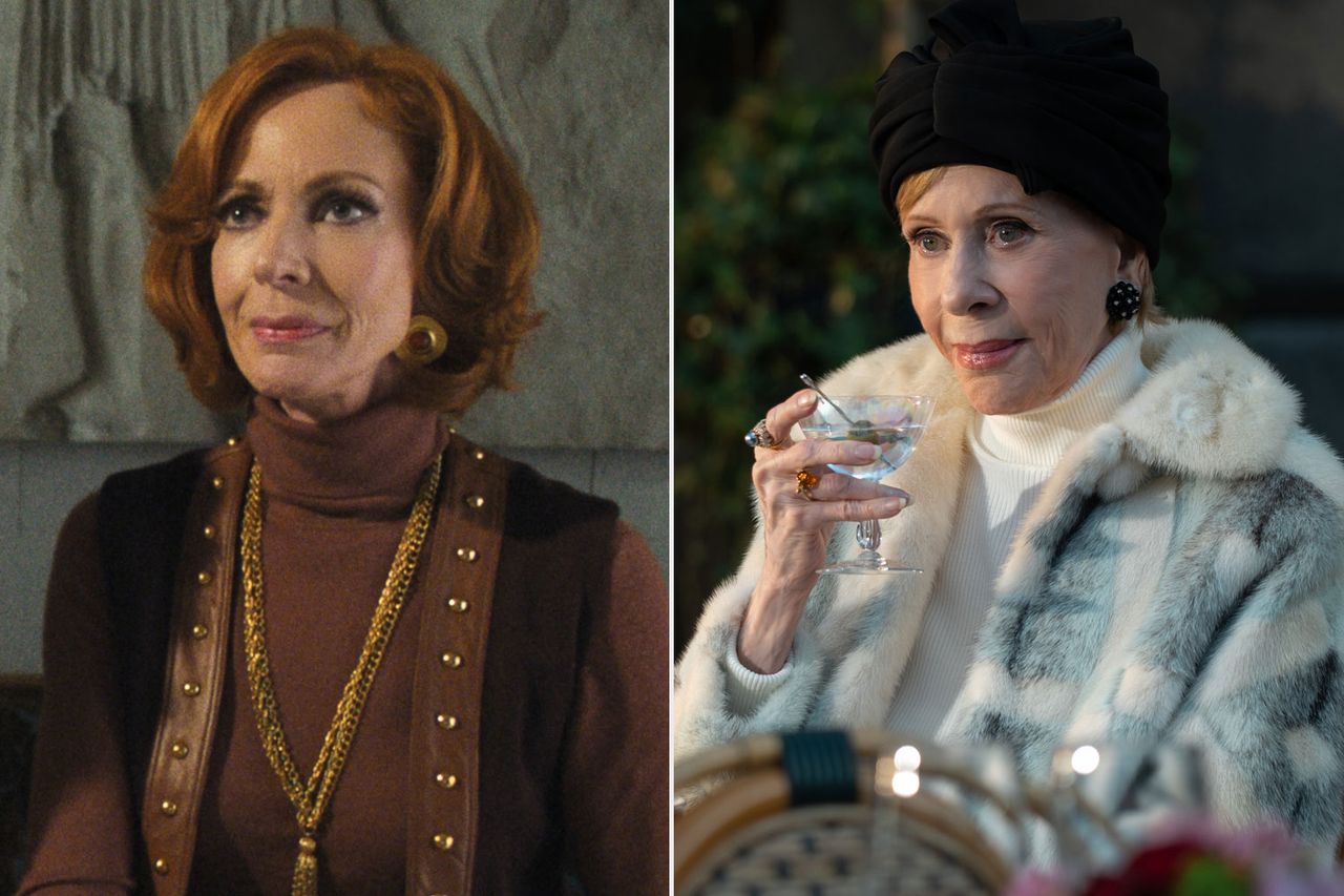 Allison Janney and Carol Burnett in ‘Palm Royale’Credit: Apple TV (2)