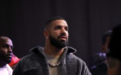 LONG BEACH, CALIFORNIA - OCTOBER 30: Drake attends Drake's Till Death Do Us Part rap battle on October 30, 2021 in Long Beach, California. (Photo by Amy Sussman/Getty Images)