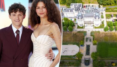 Zendaya and Tom Holland have private wedding celebration at sprawling UK country estate