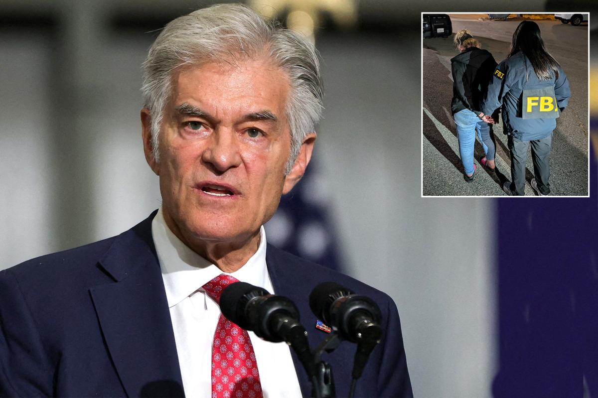 Dr. Oz says California unions are major beneficiaries of Medicaid fraud