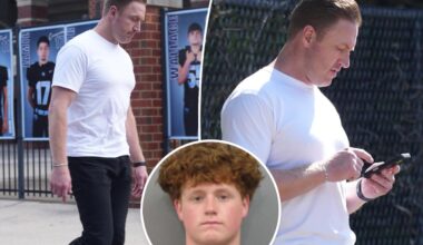 Kroy Biermann steps out for first time since teen son KJ's sexual assault arrest