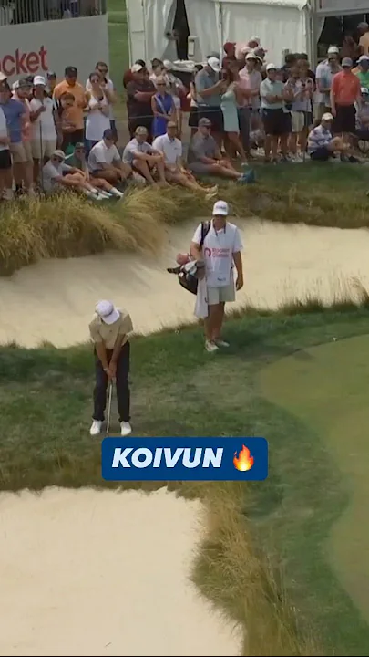 Jackson Koivun chips in for a front-nine 31 📈😤 - YouTube