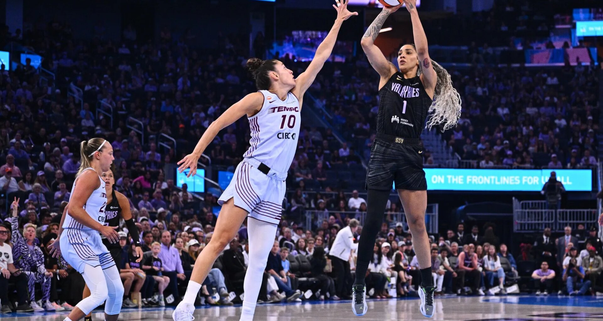 Valkyries rout shorthanded Toronto Tempo to snap two-game losing streak – Times-Standard