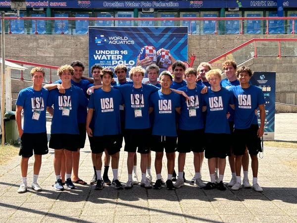 USA Cadet Men Defeat Germany 12-8 At U16 World Championships