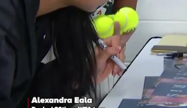 'Eala-mania' takes over Toronto as rising Filipino tennis star to play at National Bank Open - YouTube