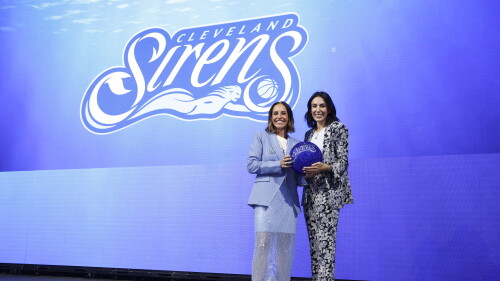 Cleveland Sirens Brand Reveal Press Conference