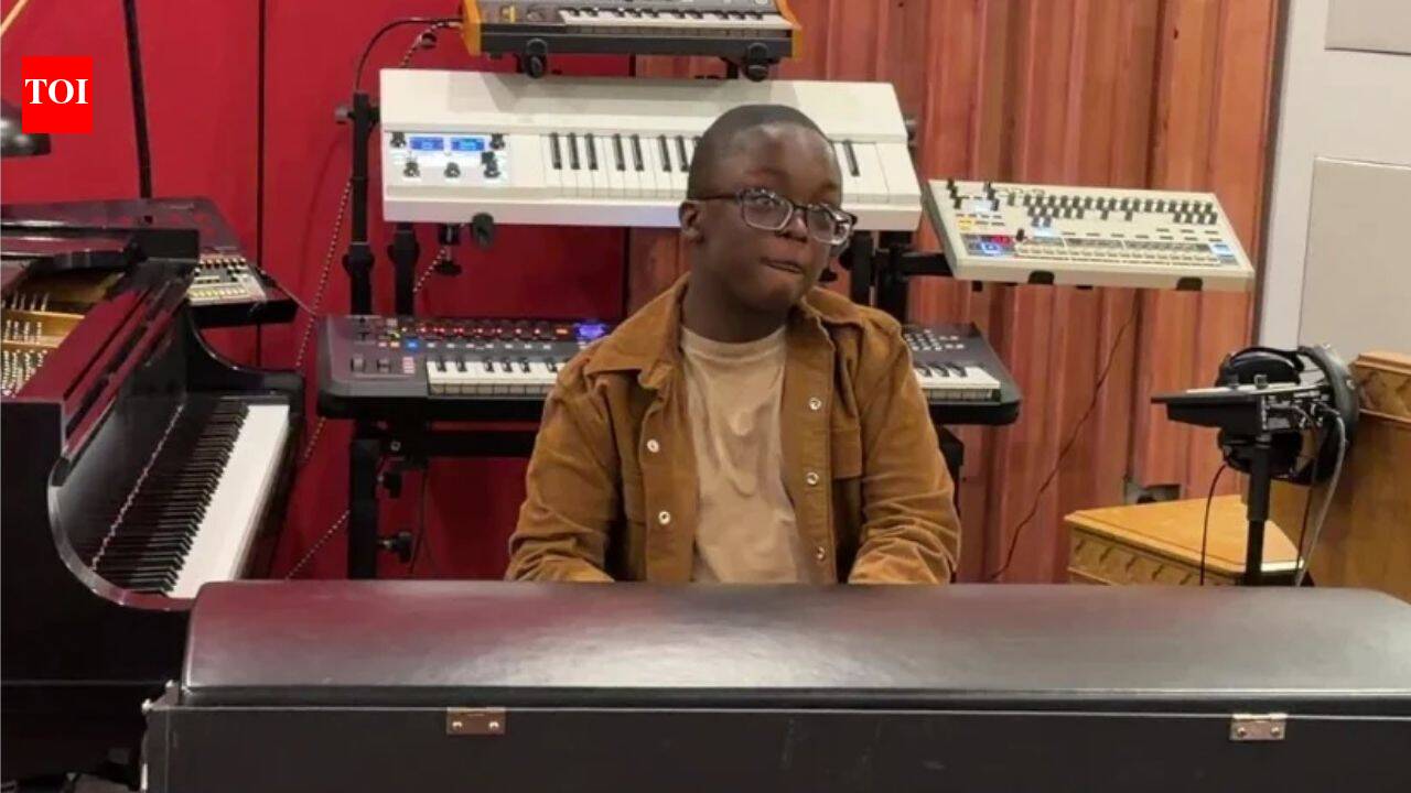 Colorado teen Jude Kofie taught himself piano by ear at 10; a stranger bought him a $15,000 grand piano, and now he has released his debut album