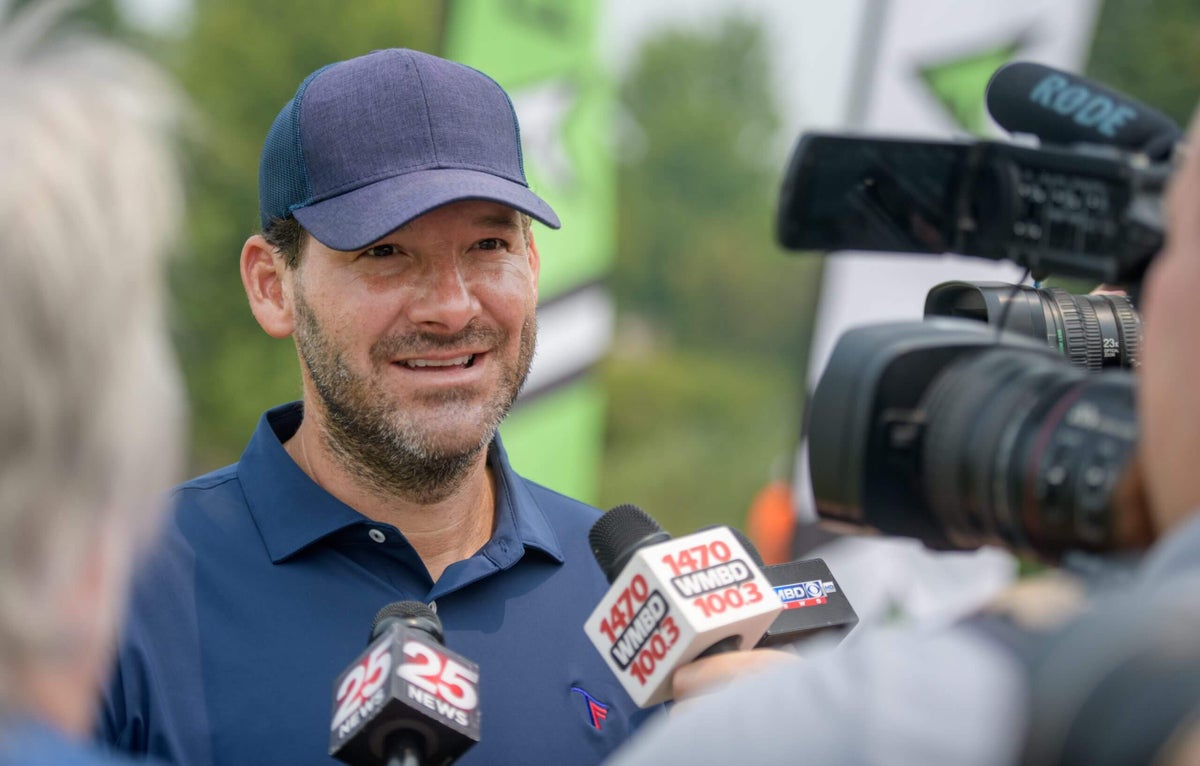 Tony Romo will not be at CBS’s NFL Media Day today. He will be the main subject