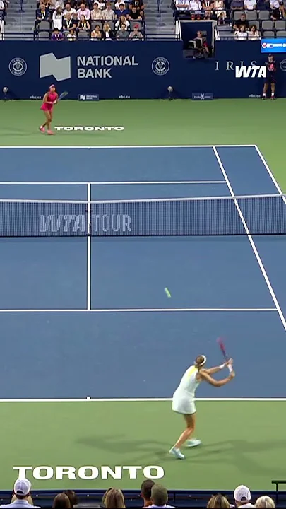 Right Out of the Gate 😤 Naomi Osaka takes the first set against Rybakina. #WTA - YouTube
