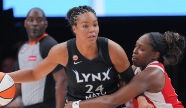 Napheesa Collier of the Minnesota Lynx WNBA