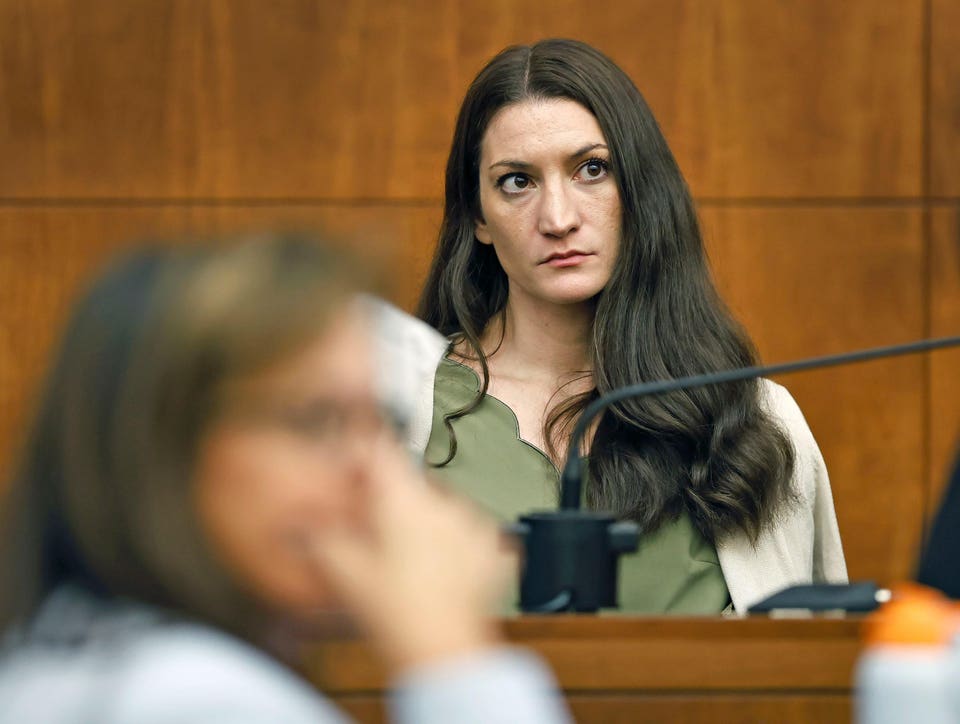 Lindsay Clancy in Plymouth Superior Court in Plymouth, Mass.
