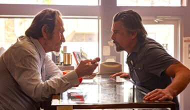 Tommy Lee Jones and Ethan Hawke in The Lowdown season 2