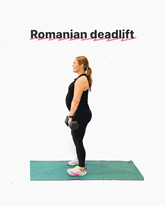 Romanian deadlifts