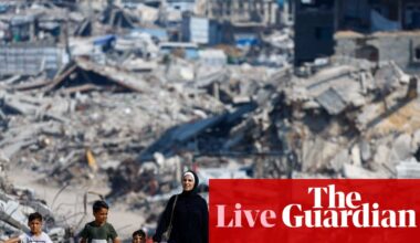 Trump threatens to bomb Oman if it ‘gets in the way’ of Iran deal as Kushner meets Netanyahu – Middle East crisis live | Israel-Gaza war