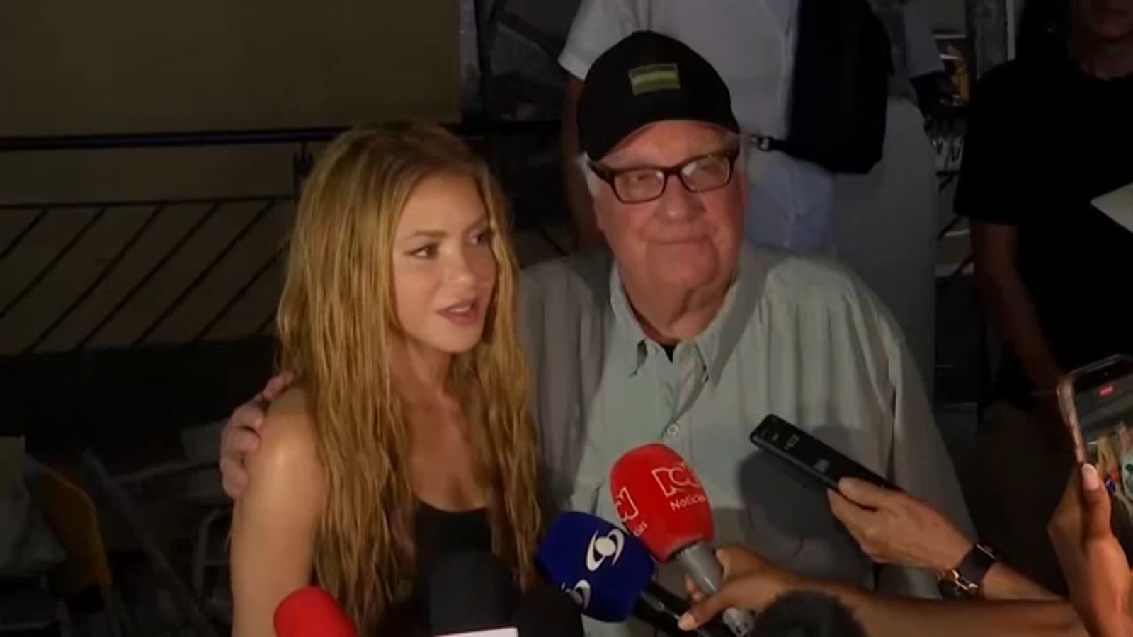 Shakira makes surprise visit in earthquake-damaged Colombia and commits to rebuilding schools