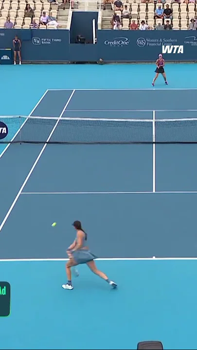 A Deciding Set on Champion's Court! 👀 Sorana Cirstea forces the decider against Kalinskaya. #WTA - YouTube