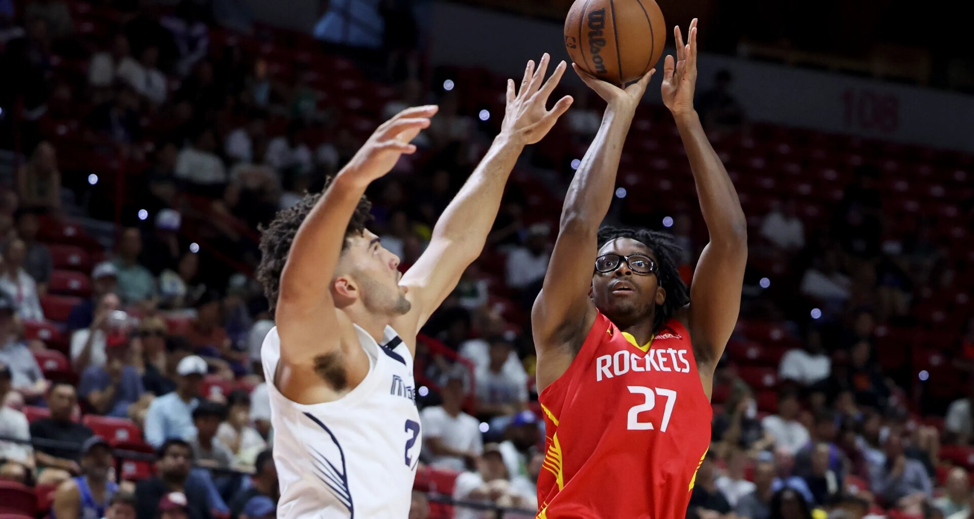 Rockets jersey history No. 27