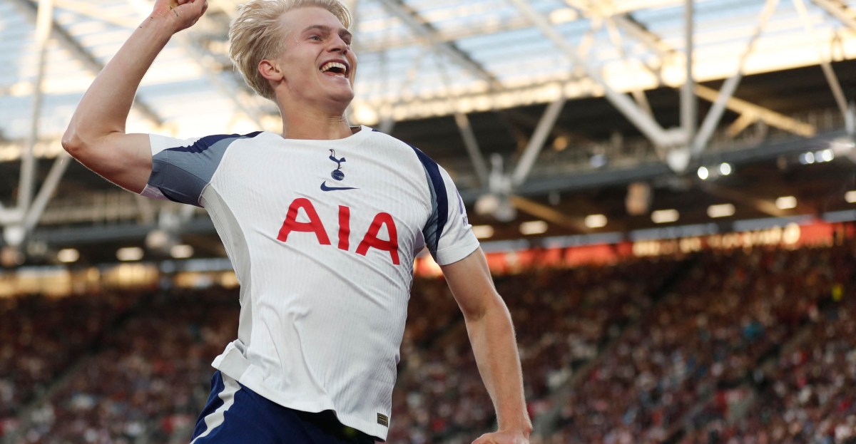 De Zerbi: Lucas Bergvall is staying at Spurs