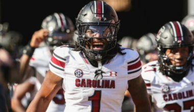 South Carolina football receiver Shi Smith. Photo by Chris Gillespie