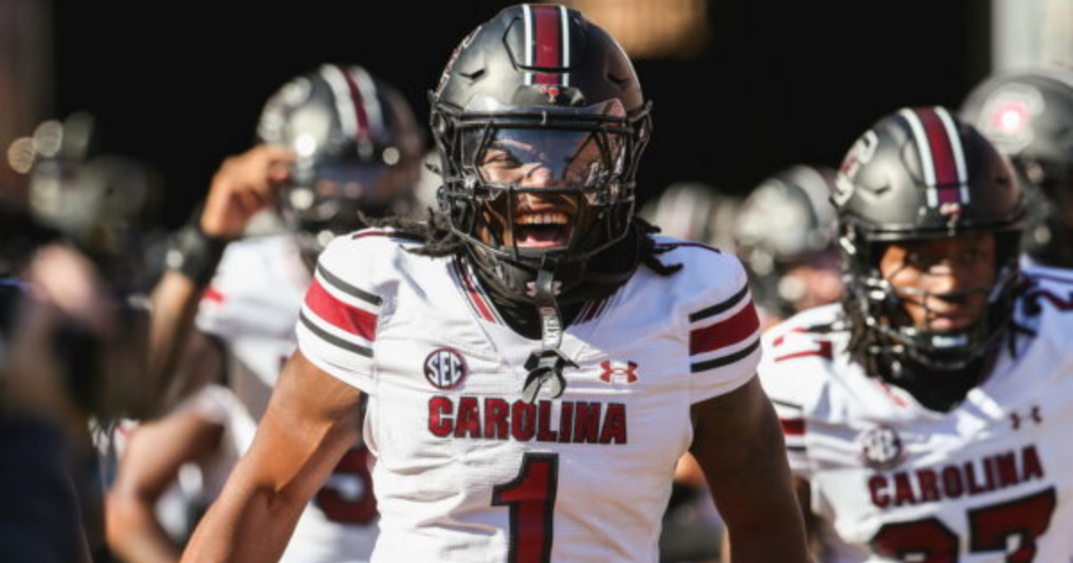 South Carolina football receiver Shi Smith. Photo by Chris Gillespie