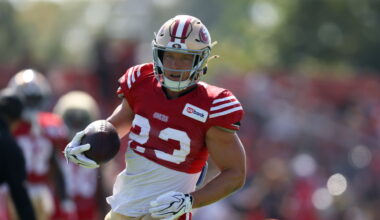 Christian McCaffrey says recent practice absences were planned as part of load management