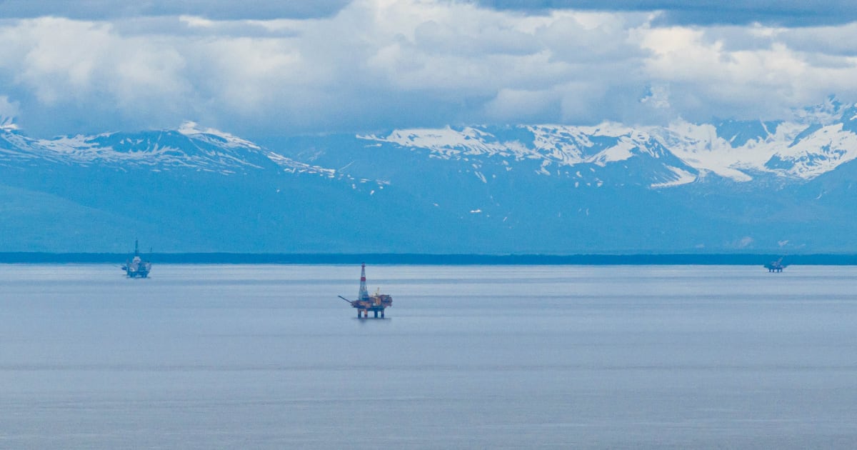 Authorities investigating miles-long oily sheen in Cook Inlet