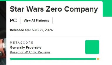 ‘Star Wars Zero Company’ Has The Highest ‘Star Wars’ Metacritic Score In 22 Years