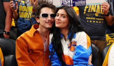 Huge Knicks fan Kylie Jenner talks courtside fits & desire to become even bigger fan with enhanced implants