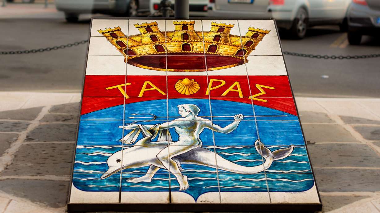 A dolphin saved its founder 4,000 years ago. Now this city is returning the favor