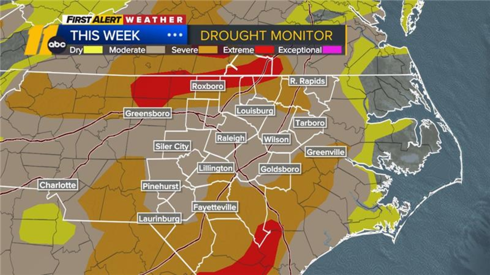 North Carolina drought tracker: Latest water restrictions, reservoir levels and drought updates