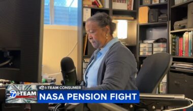 NASA retiree Dr. Sylvia Washington of Winfield says pension disappeared, Illinois Senator Duckworth cites broader backlog concerns