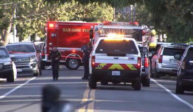 Officers responding to reports of police shooting in San Jose near Lick Ave. and Goodyear St.