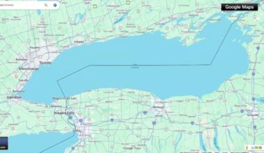 Google Maps now shows Lake America for US users after Trump orders Lake Ontario name change