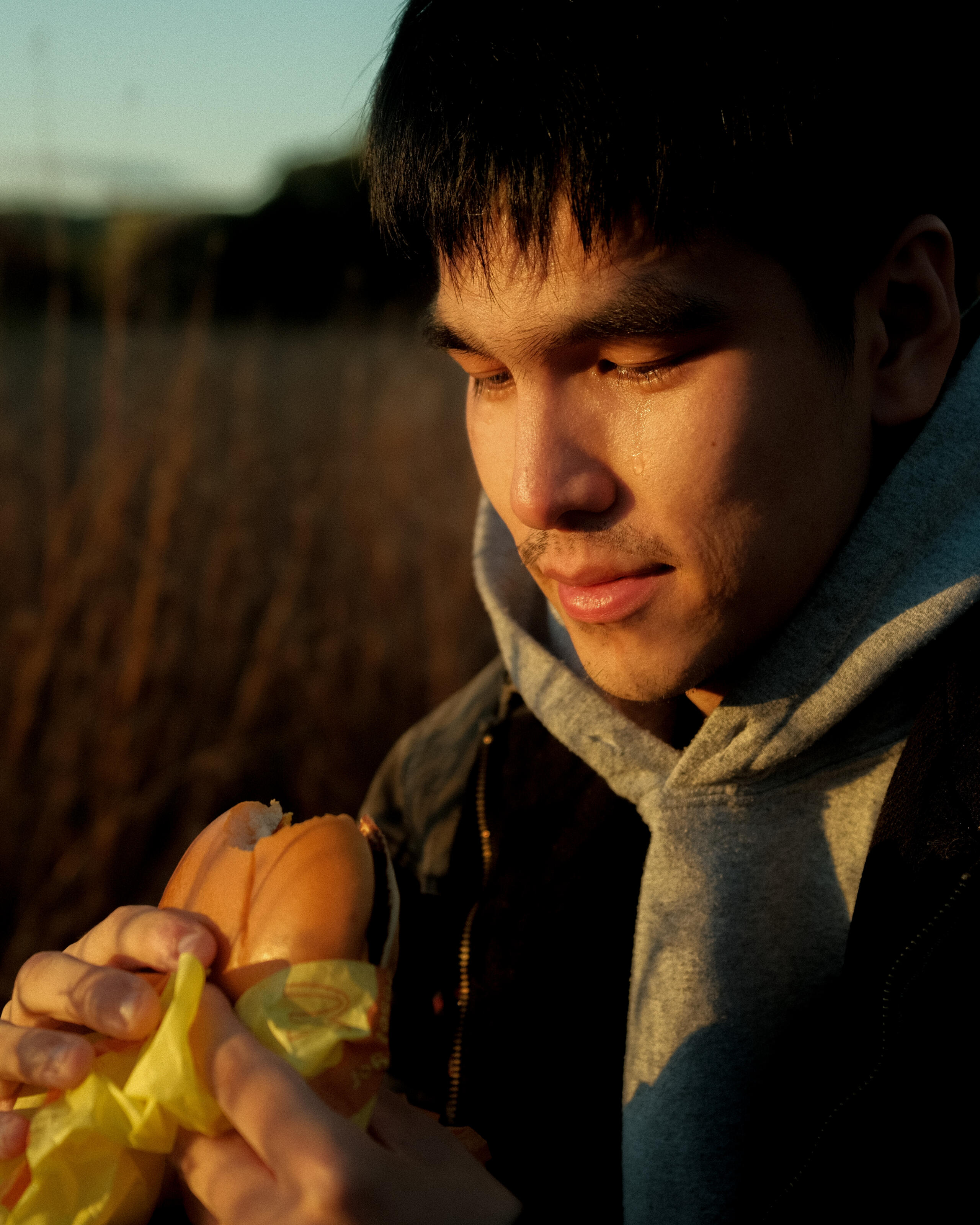 Ocean Vuong, "Nicky crying," 2022. (Courtesy of Ocean Vuong)