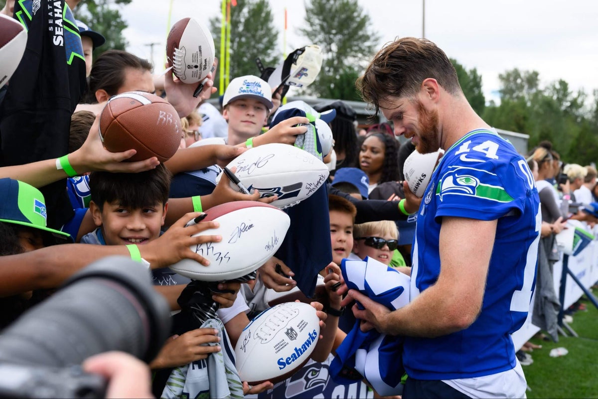 A journeyman no more: Seahawks’ Sam Darnold has found stability in Seattle