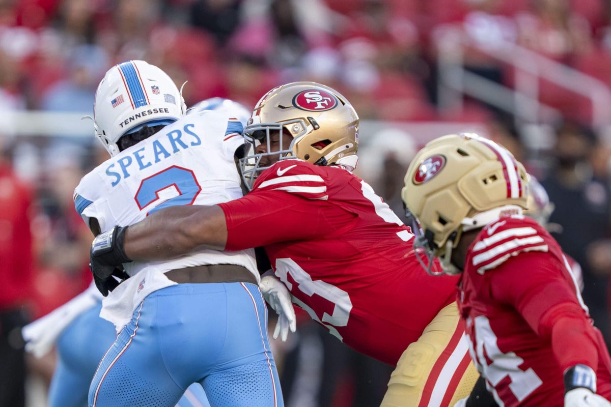 49ers’ Gracen Halton making an impression with both burst and outburst at camp