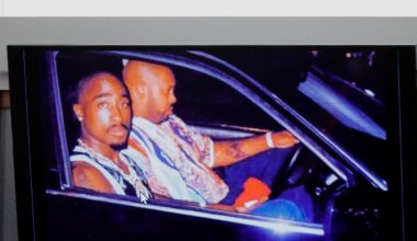 Tupac Shakur autopsy photos shown at Las Vegas murder trial after some family members leave court