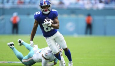 Giants slot receiver Calvin Austin III tears ACL, will miss 2026 season