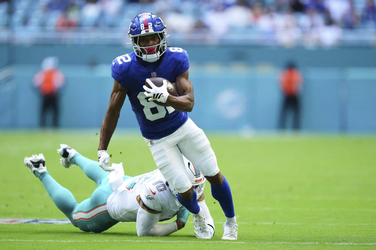 Giants slot receiver Calvin Austin III tears ACL, will miss 2026 season