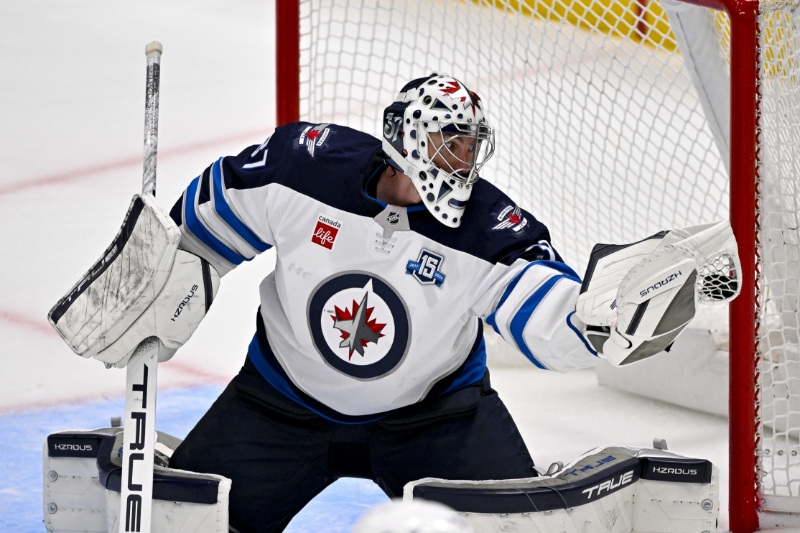 Jets star G Connor Hellebuyck confirms trade request | WKZO | Everything Kalamazoo