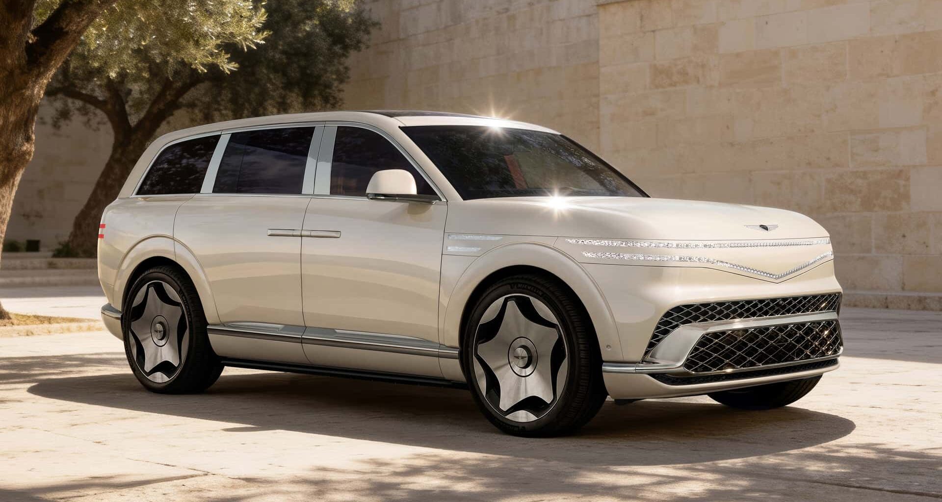 2027 Genesis GV90 Revealed: A Flagship Three-Row SUV With Coach Doors