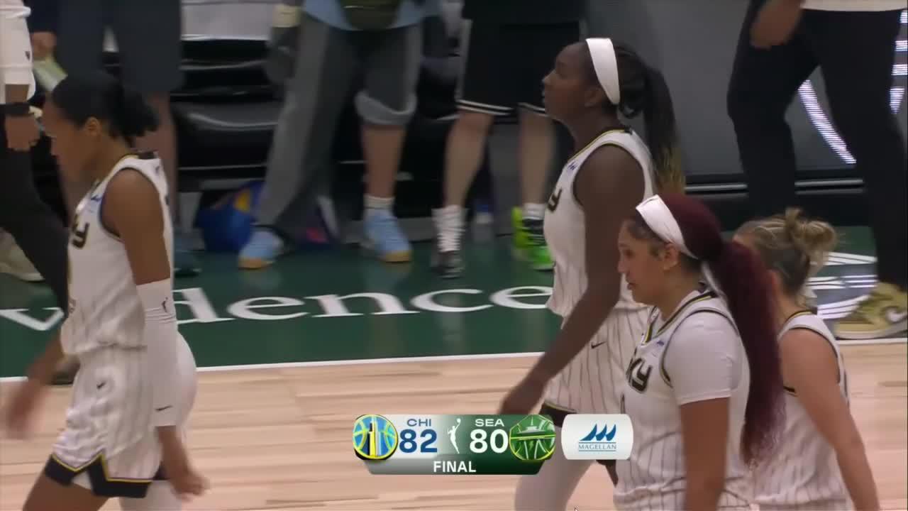 Sky snap a six-game losing streak on the road with an 82-80 victory over the Storm