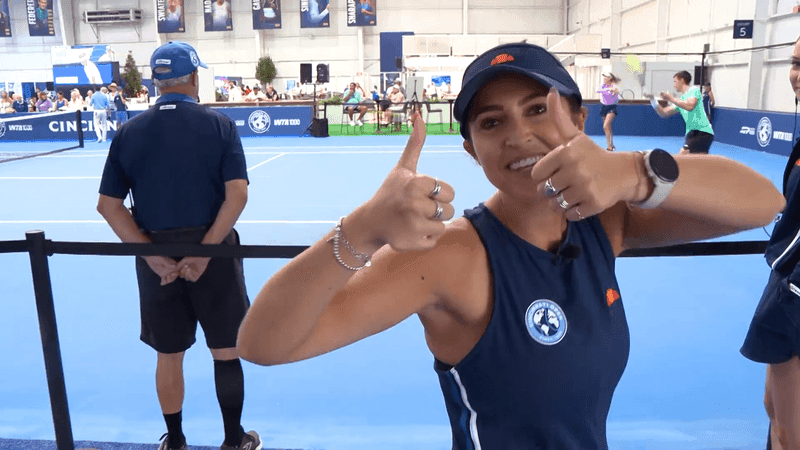 The Cincinnati Open may be a world-class tennis event, but it relies on volunteers to keep matches running smoothly, from early mornings to late nights and even through rain delays. (WKRC)
