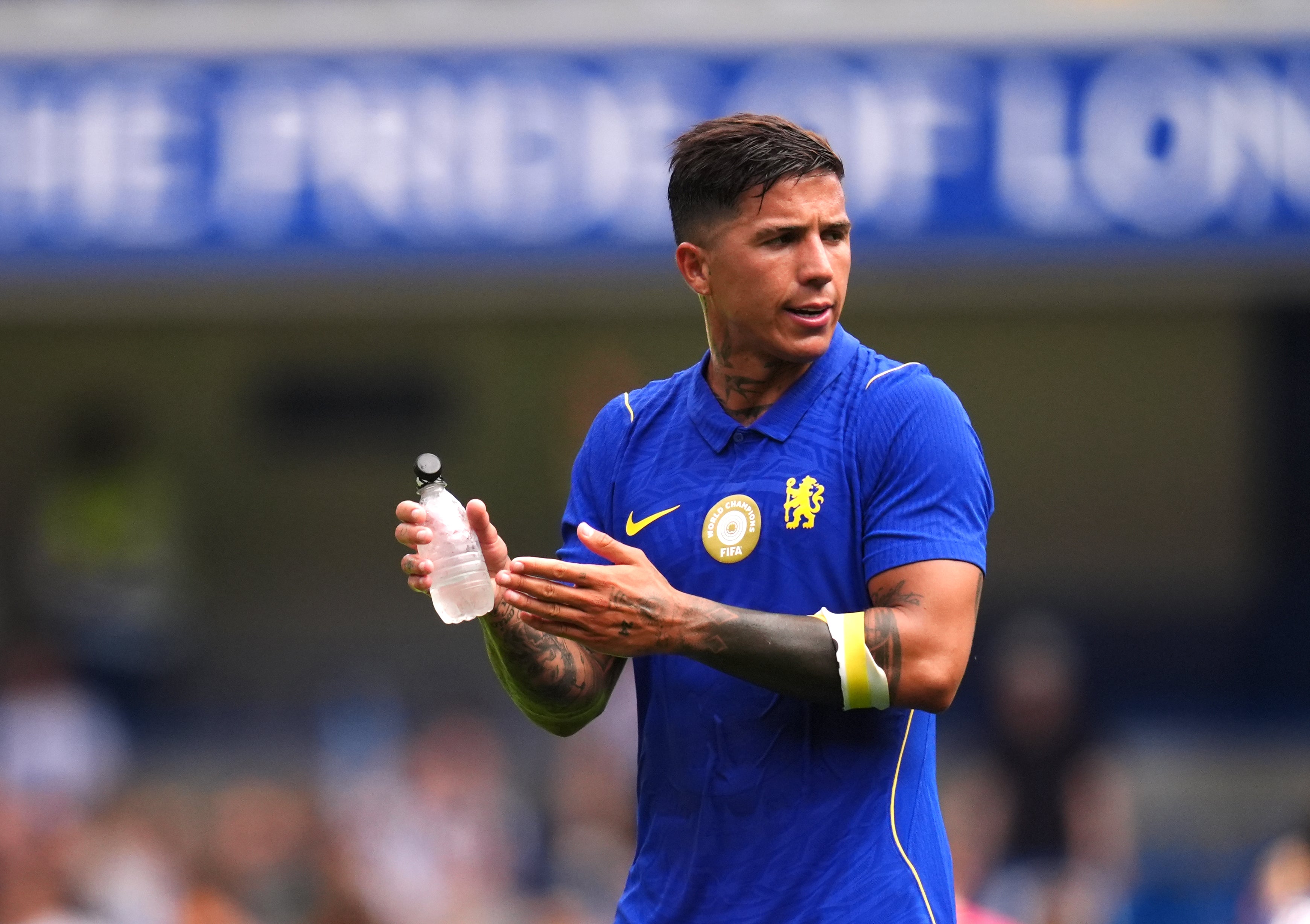 Enzo Fernandez has been linked with a move to Manchester City (John Walton/PA