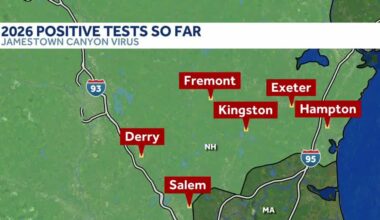 Jamestown Canyon Virus detected in more NH towns