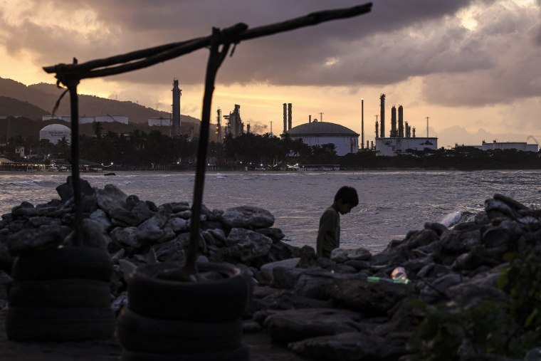 Image: Views At Venezuelan Refiney 'El Palito' Amid Tense Situation With The US