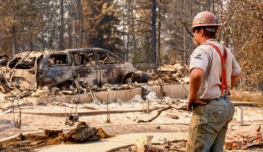 Firefighters are working 16-hour shifts as they battle the Spokane Complex Fire