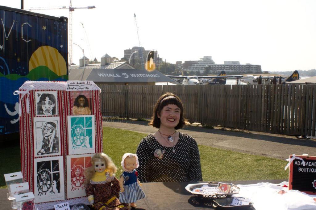 Young entrepreneurs brighten Victoria’s Ship Point this summer