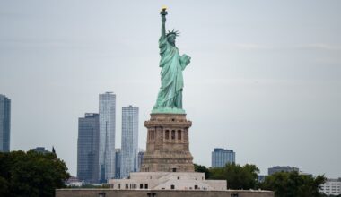 Boat captain arrested after vessel capsizes near Statue of Liberty, killing woman and child