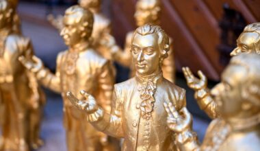 Mini-Mozart heist blights anniversary tribute as thieves make off with statuettes